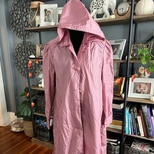 Vintage Trench Length Raincoat